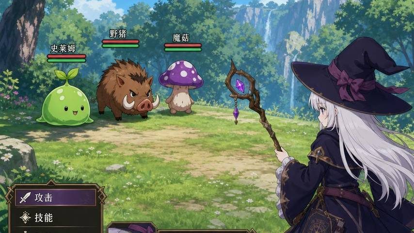魔女秘药 场景演出 实机截图 6