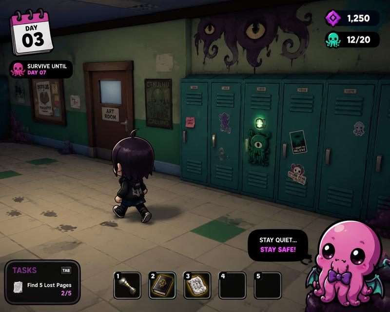 Lovecraft Locker 故事片段 页面配图 8