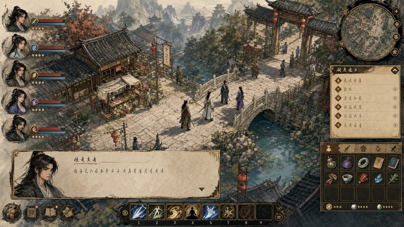 金庸群侠传5爱与死仙狐MOD六周年 任务推进 画面 2