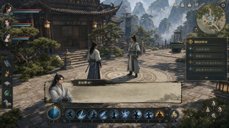 金庸群侠传5爱与死仙狐MOD六周年 天奕线 演示图 8