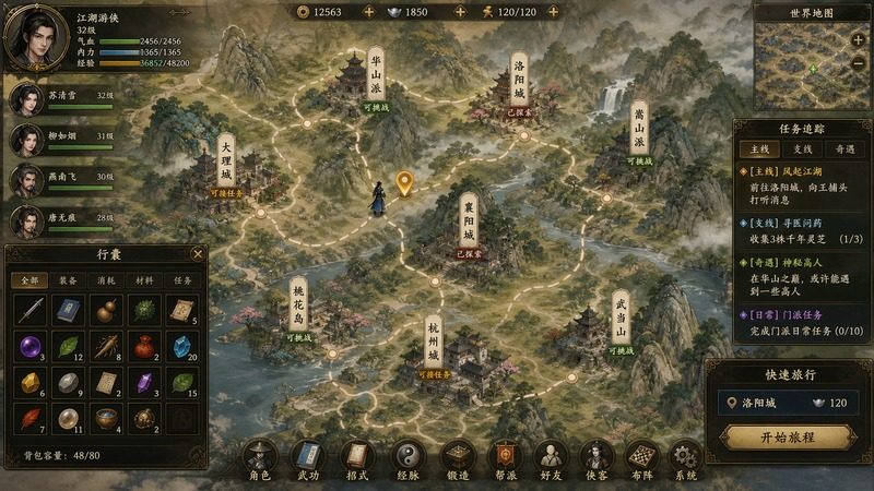 金庸群侠传5爱与死仙狐MOD六周年 章节事件 内容截图 6
