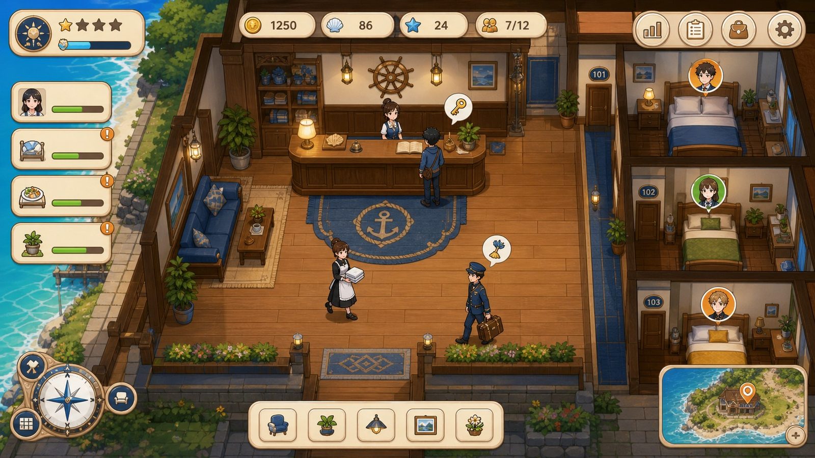歌鸲旅馆KomadoriInn存档 角色路线 资料图 3